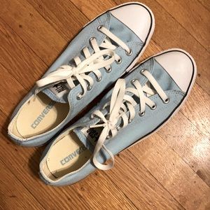 New light blue converse